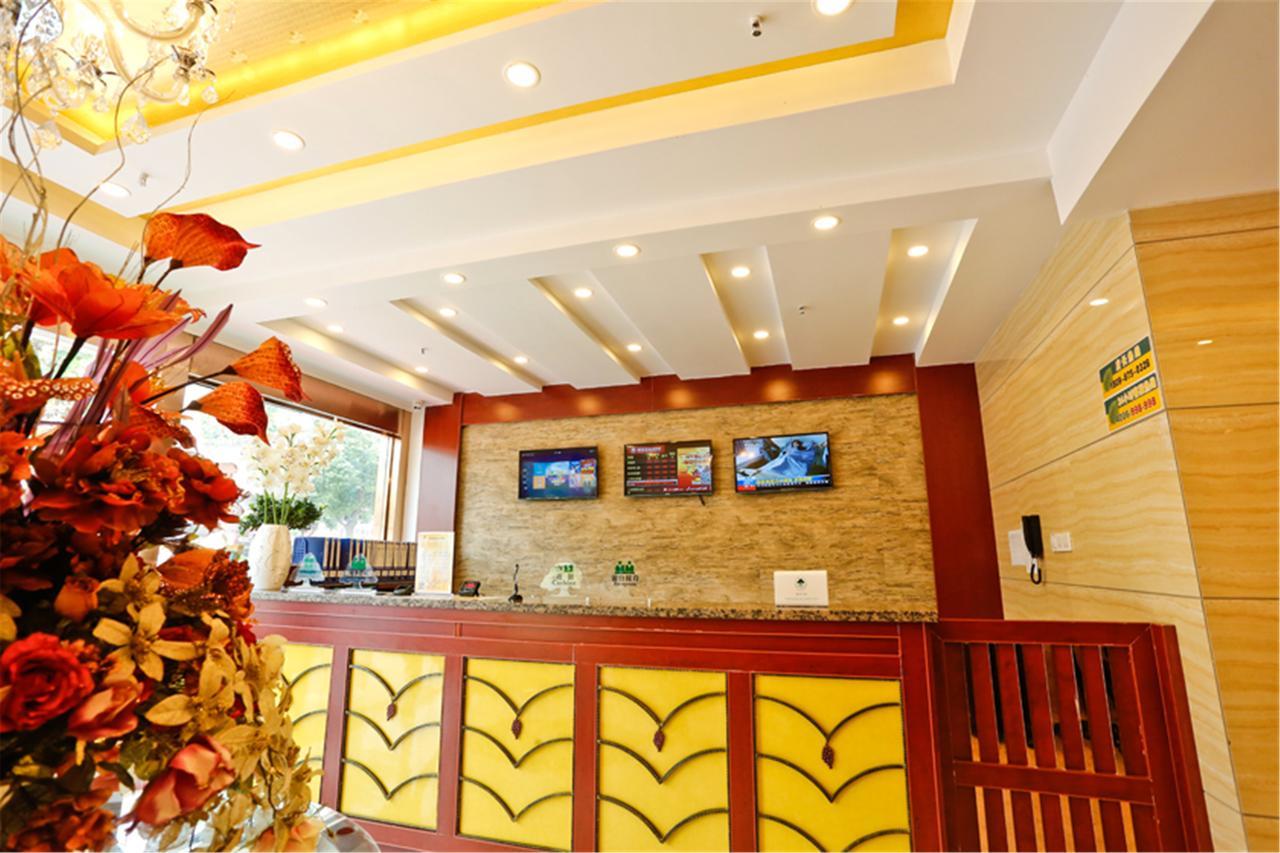 Greentree Inn Zhejiang Ningbo South Railway Station Express Hotel מראה חיצוני תמונה